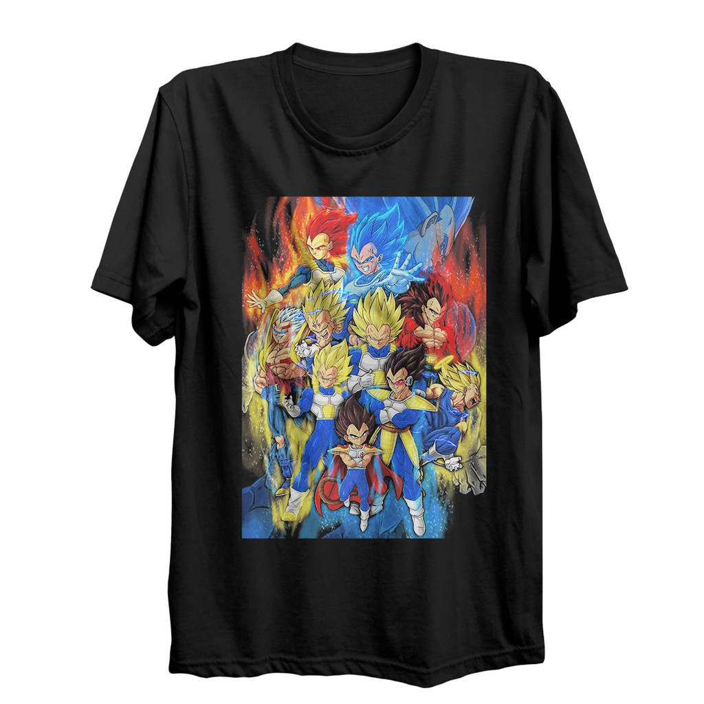 DTG - Kaos Anime Distro The Evolution of Vegeta - AN1061T