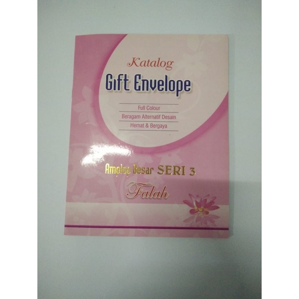 

Album katalog amplop falah seri 3