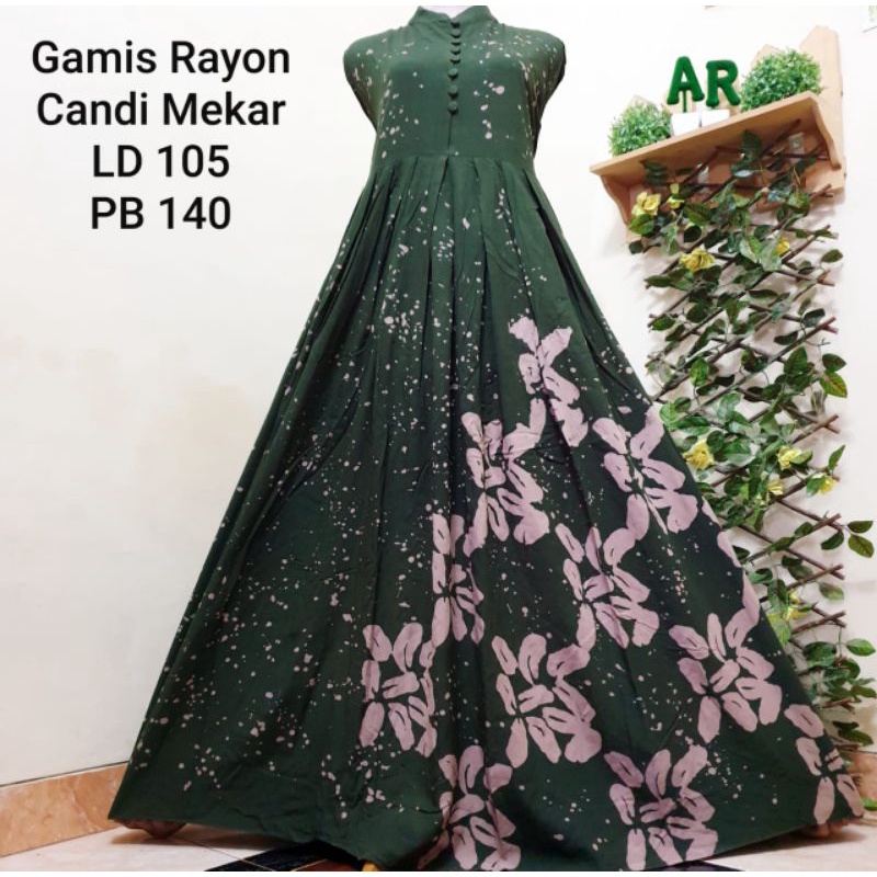 GAMIS TWILL RAYON CANDI MEKAR