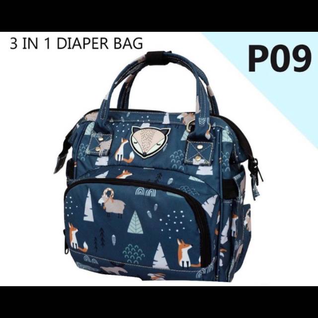 3 in 1 Diaper Bag Little Munya