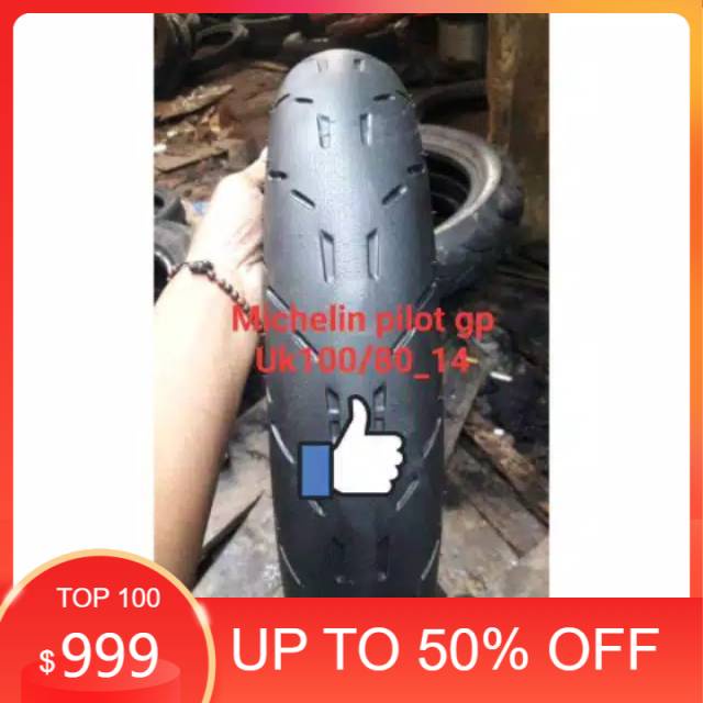 Ban second Merk MICHELIN Pilot Gp UK 90/80 RING 17