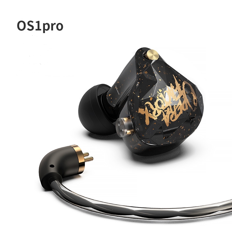 Operafactory OS1 Pro Earphone Kabel Jack 3.5mm Dengan Mic Extra Bass Stereo with detach cable