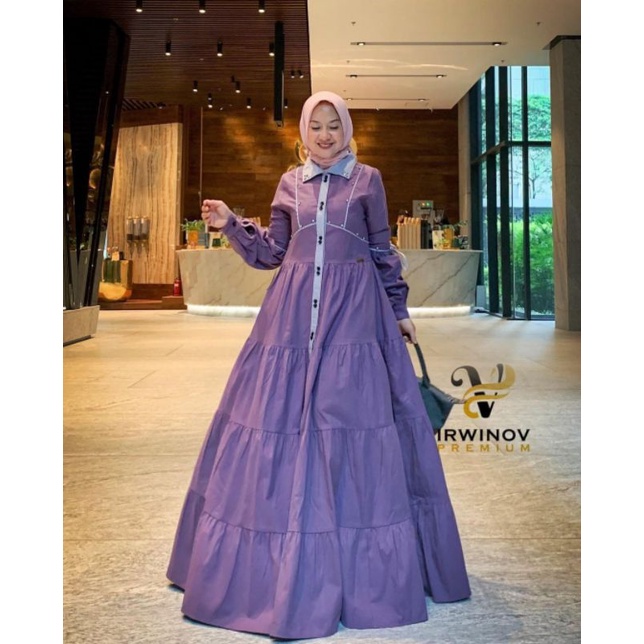 GAMIS CASUAL / GAMIS BALON SIZE JUMBO / CASSANDRA DRESS ORI IRWINOV PREMIUM / DRESS MUSLIM CASUAL /G