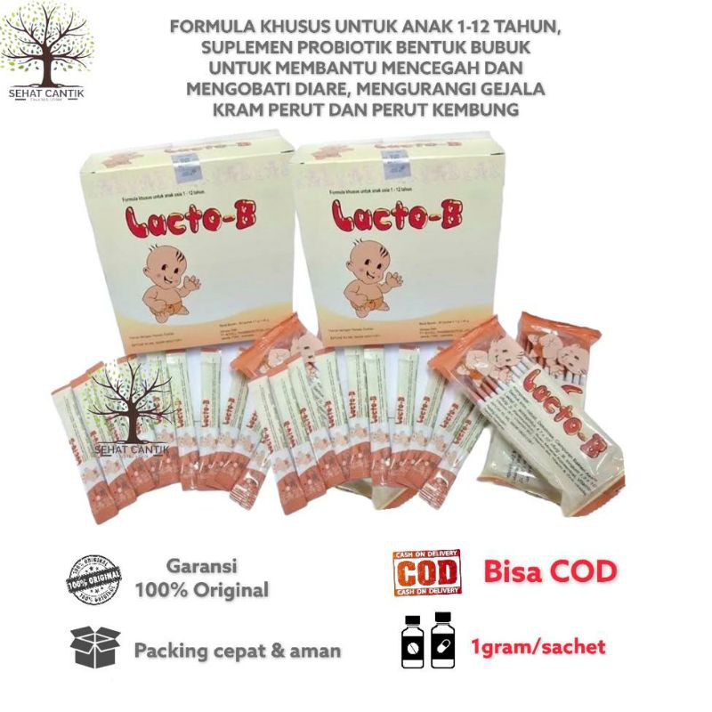 

Lacto B - obat diare anak sachet 1 sachet