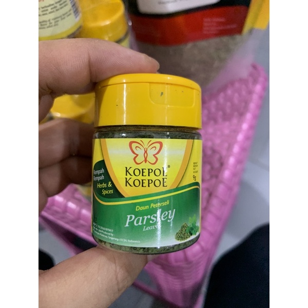 

Kupu Koepoe Daun Peterseli Parsley 9 gram