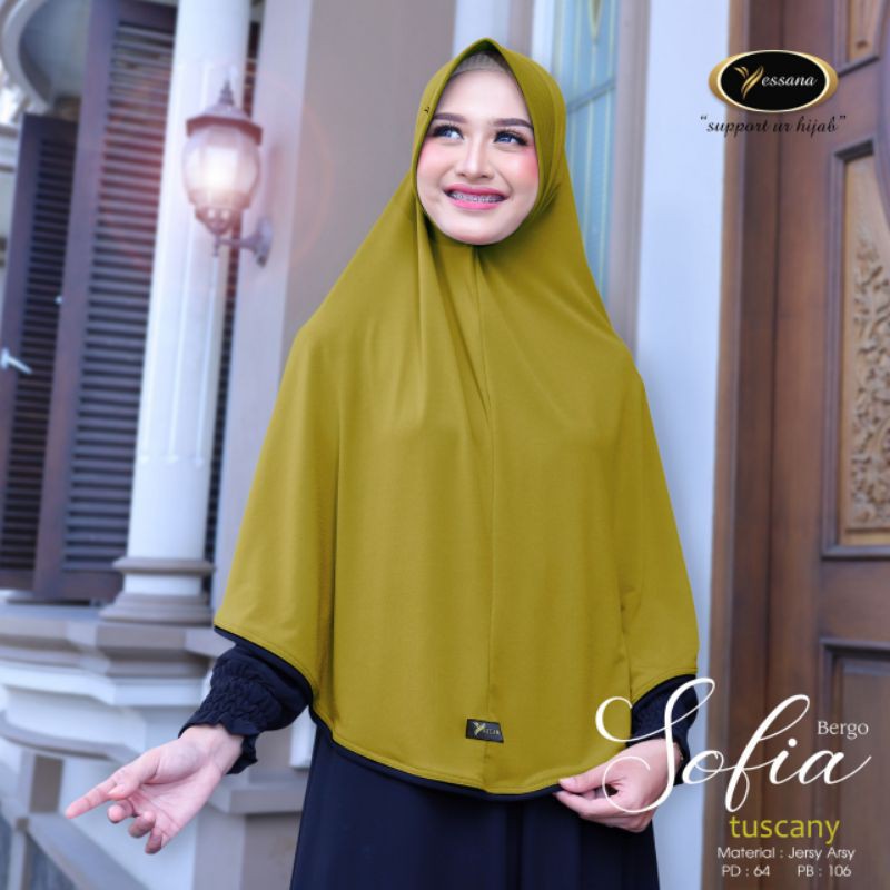 Bergo Sofia by yessana hijab