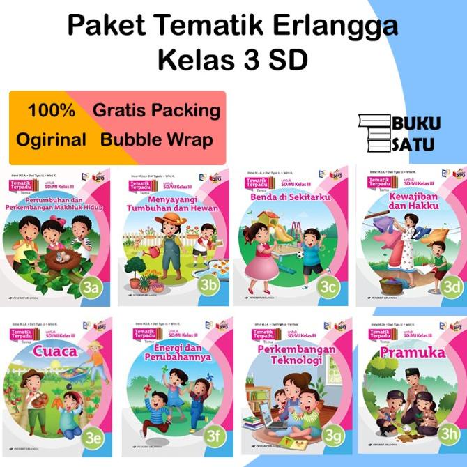 

Buku Tematik Erlangga Kelas 3 Paket 1 Tahun 8 Buku 2013 Revisi Star Seller Termurah
