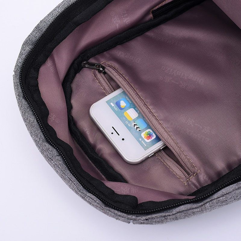 Tas Trendy Selempang Anti Maling Anti Air USB Charger ( T03)