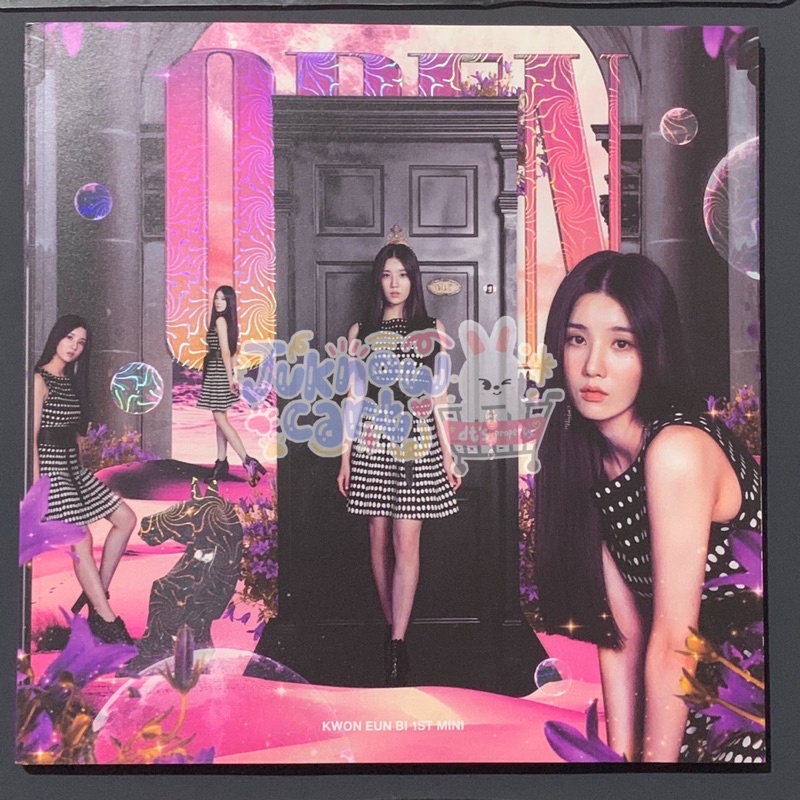 kwon eunbi album + pc collection. open album out ver, spc set, appmus, makestar, secret diary, on th