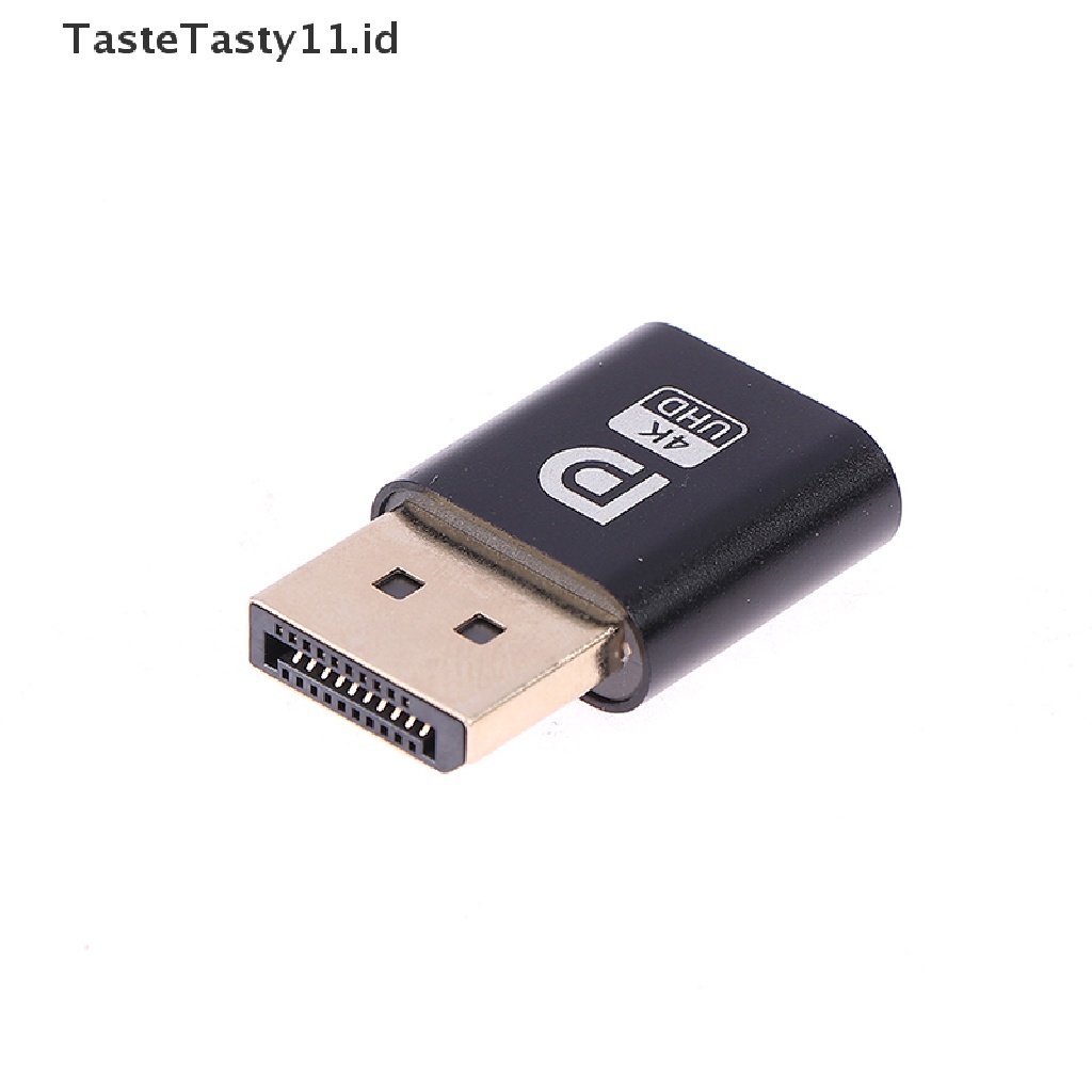 (TasteTasty) Adapter Display Port DP Virtual 4K