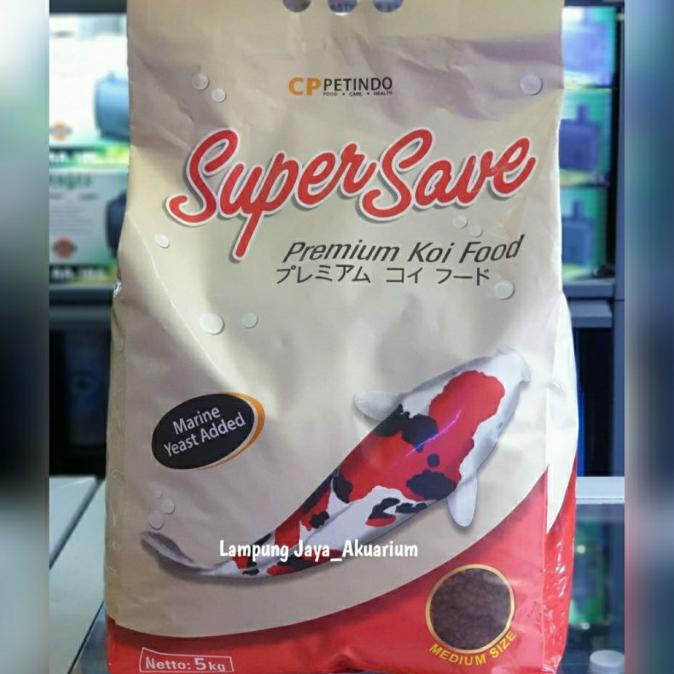 ,,,,,,,] Pakan Ikan Koi Super Save Koi 5 kg