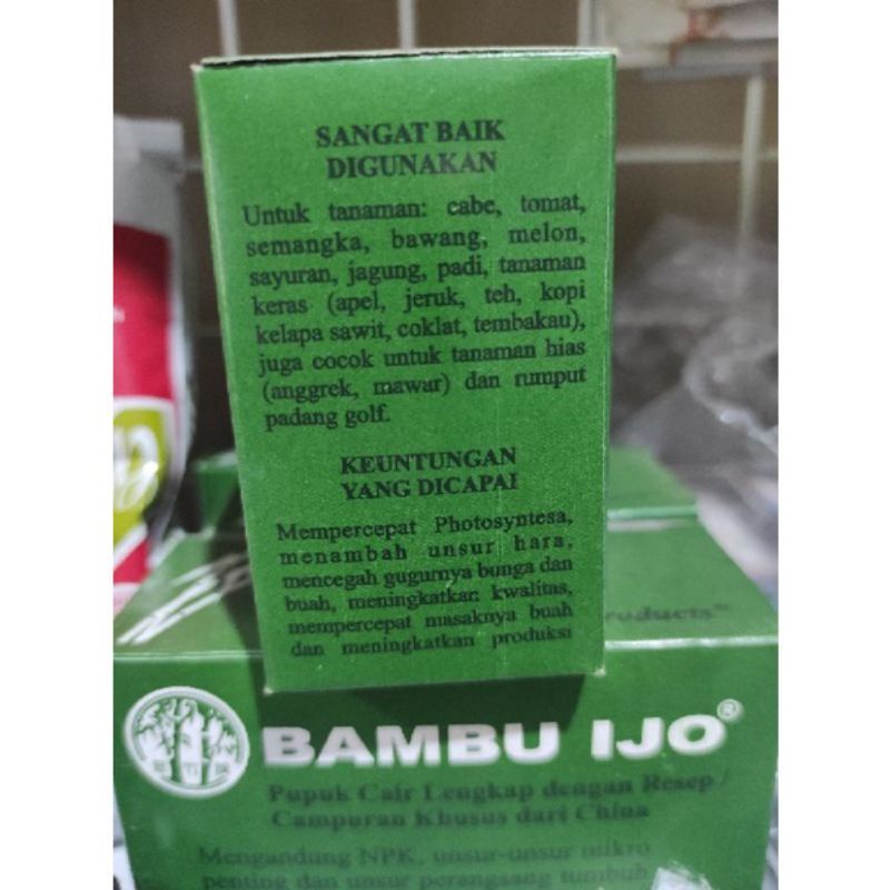 Pupuk bambu ijo_pupuk cair dgn ZPT (zat pengatur tumbuh) 12 ml_bambu ijo_zpt