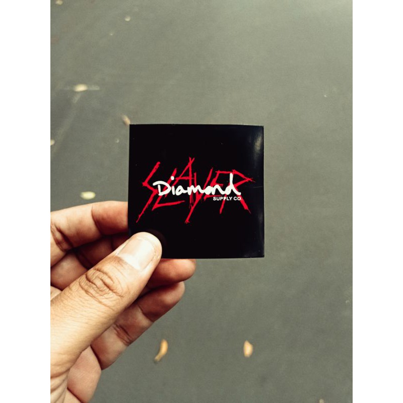 

Stiker/Sticker/Tempelan/Gambar Tempel Hypebeast SlayerxDiamond Supply