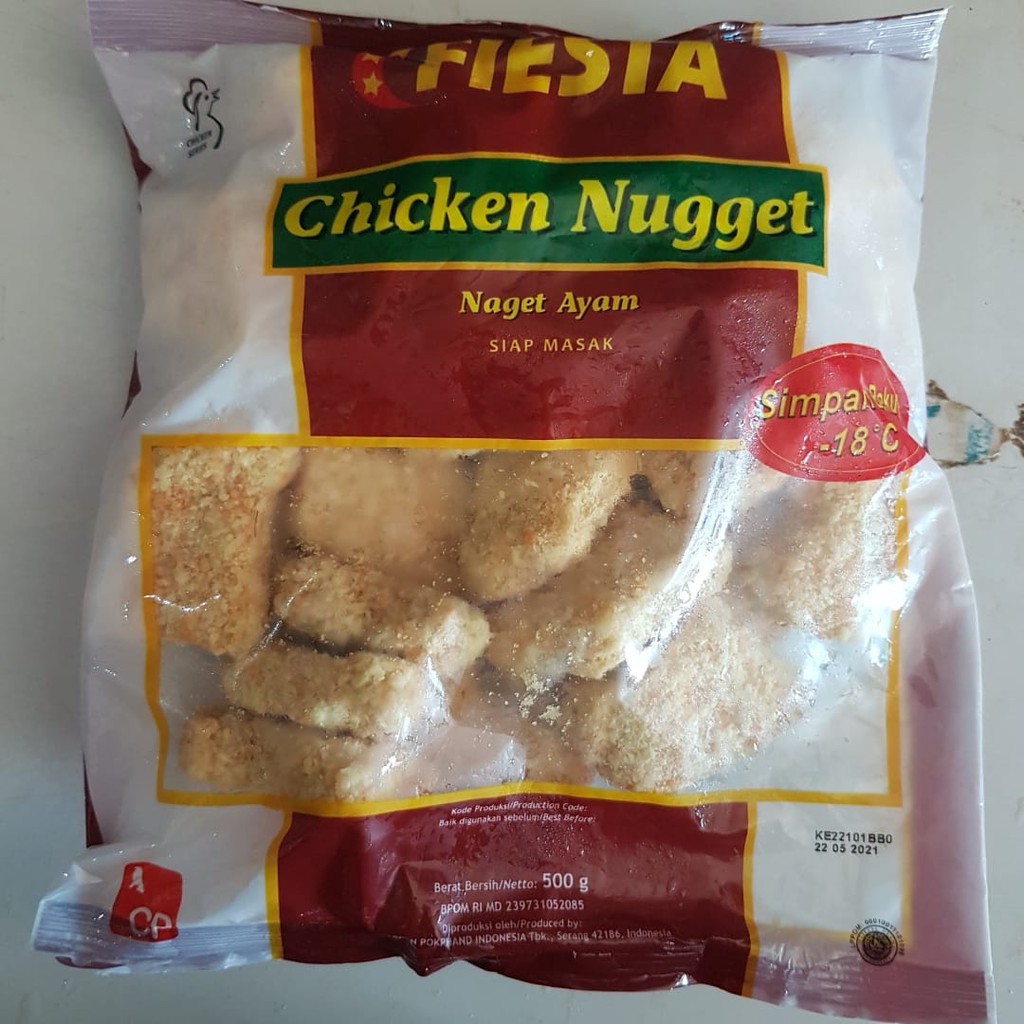 

Fiesta Chicken Nugget 500 Gram