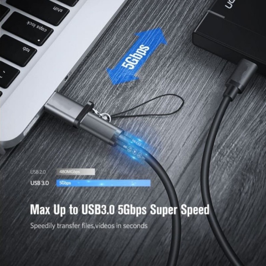 Konektor Type C To USB 3.0 Adapter Converter Type C Female To USB Male