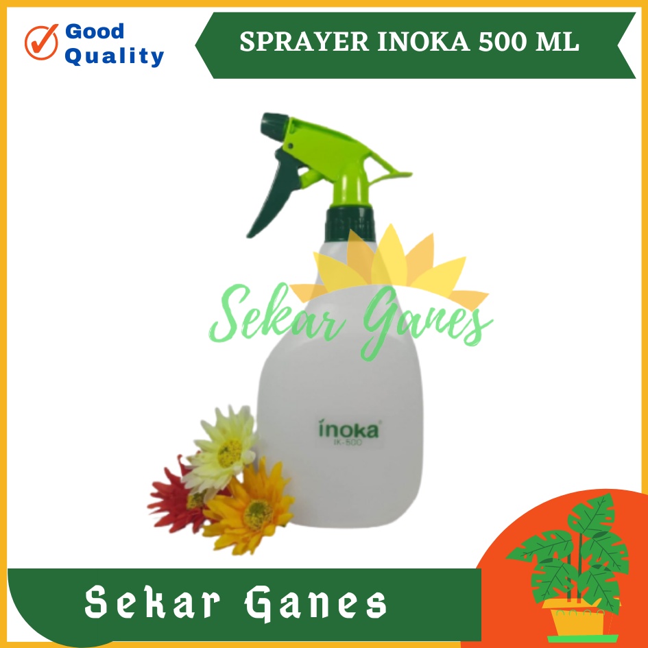 Tebal Sprayer Inoka 500 Ml 1 Liter Sprayer Semprotan Air Disinfektan Tanaman Burung Sprayer Semprotan Serbaguna Elektrik Manual Swan Gun