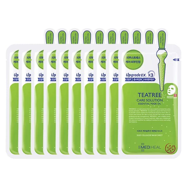 MEDIHEAL Teatree Care Solution Essential Mask Sheet (10pcs+Box)