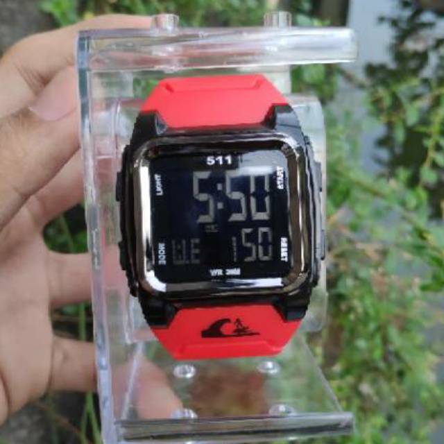 Flash Sale!!! Jam Tangan Digita Water Resist Renang - Merah 511