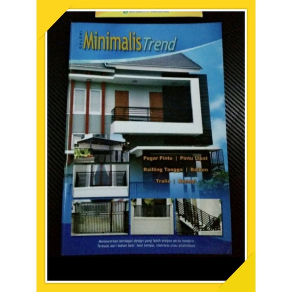 Katalog Pagar Pintu Canopy Balkon Tralis Besi minimalis