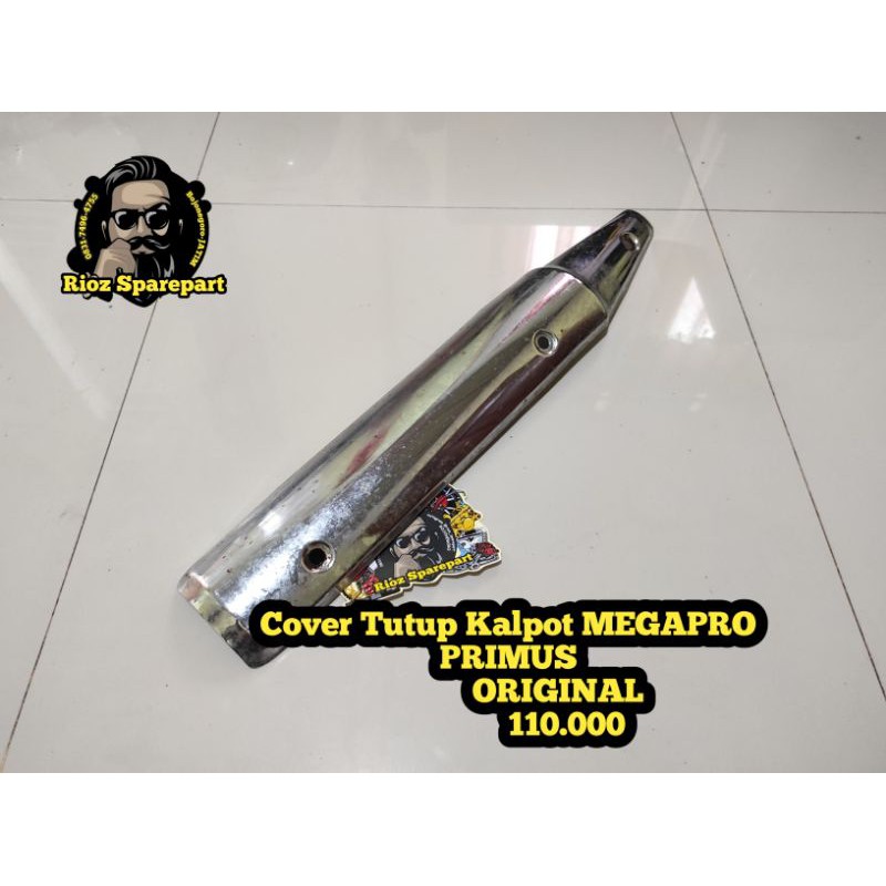 cover tutup knalpot honda megapro primus ORIGINAL