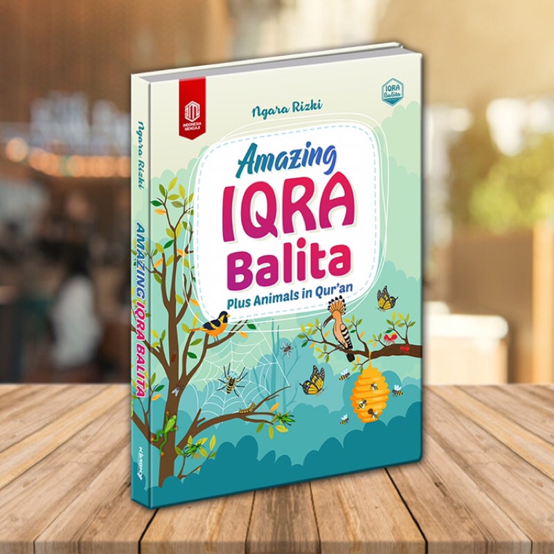 BUKU Amazing Iqro Balita Kinsky / Buku Mengenal Huruf Hijaiyah Berwarna dan Bergambar