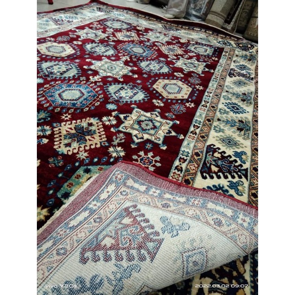 Karpet permadani iranian red 120 x 160 cm