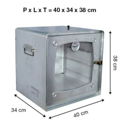 Oven Aluminium / Oven Hock No 3 / Oven Model Putaran hawa / Oven Model Tempat Arang