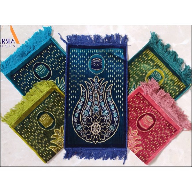Sajadah Kecil Muka Al Arabia Turki Bludru Sajadah Travel Sajadah Kecil Muka Al Arabia Turki Bludru Sajadah Travel