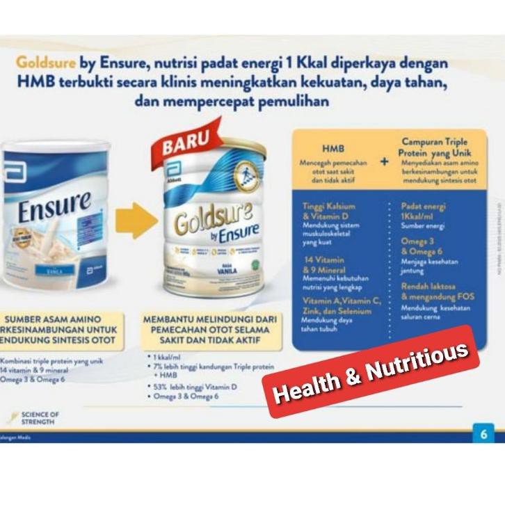 FLASH SALE (PROMO) TERBARU SUSU GOLDSURE SACHET ENSURE SACHET VANILA SUSU TINGGI PROTEIN