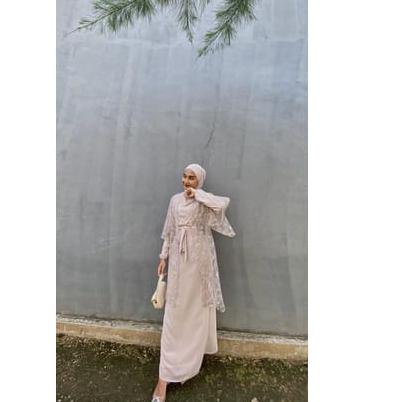 Paling Diminati Mysharewl Osana Gamis Brukat Pesta Syar'i Jumbo Azalea Dss Busui Ready Stok Siap ord