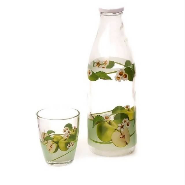 Satu set tempat minum n gelas cantik