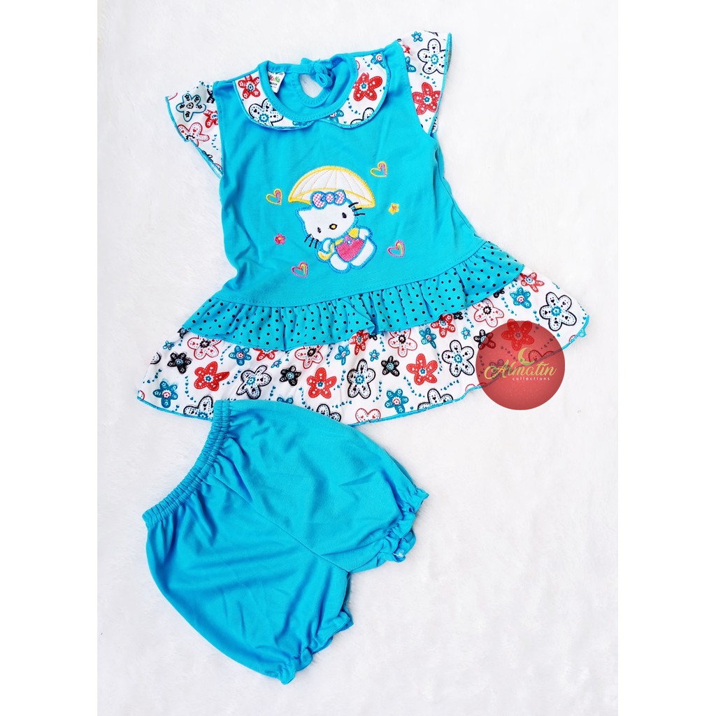 Baju Bayi Model Dress MURAH baby girl (3-18 bulan)