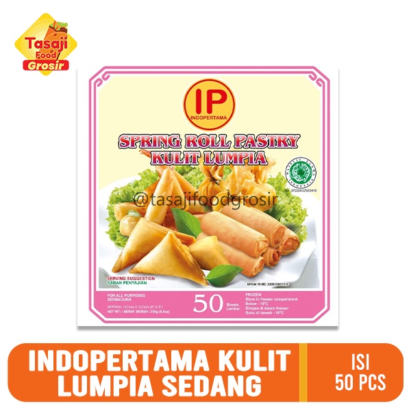 

Indopertama Kulit Lumpia Sedang Isi 50 Sheet