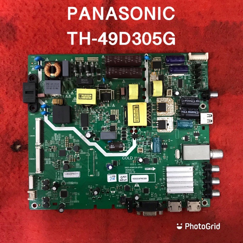 Tv Panasonic 49D305G Mainboard Tv Led
