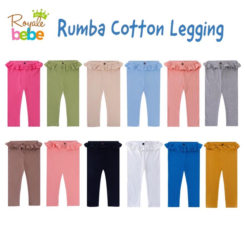 royale bebe rumba cotton legging