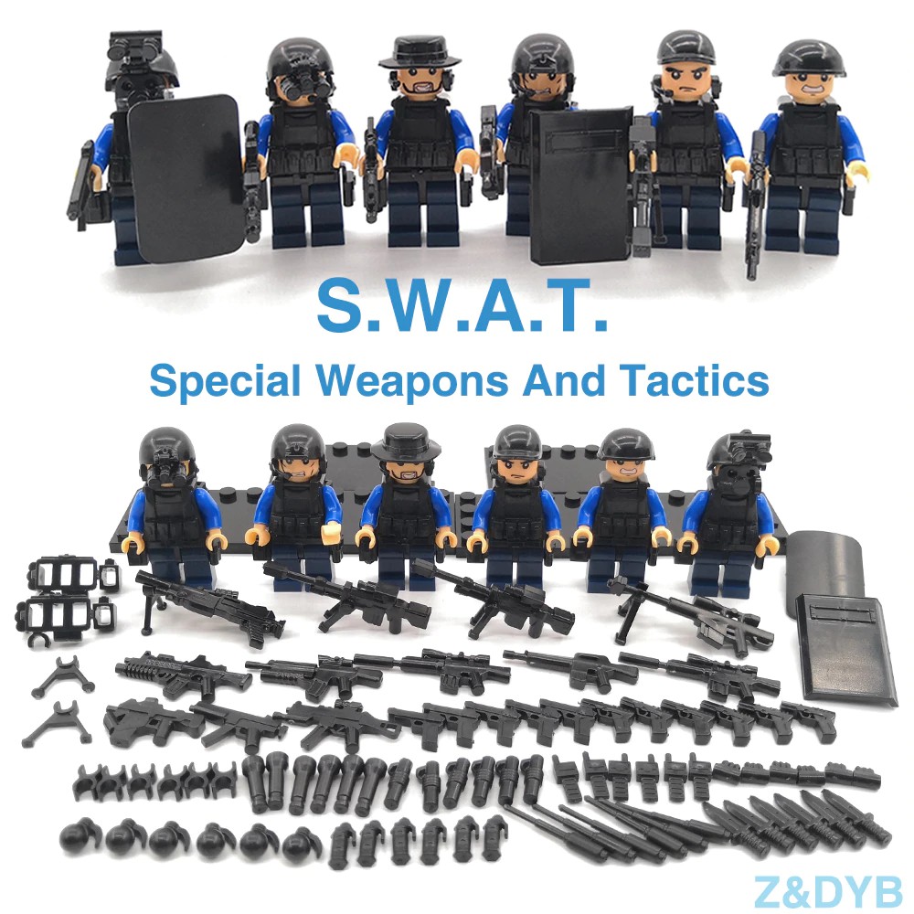 lego city police swat team