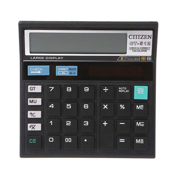 

Dijual Kalkulator - Calculator Citizen CT-512 12Digit Quality Product Diskon