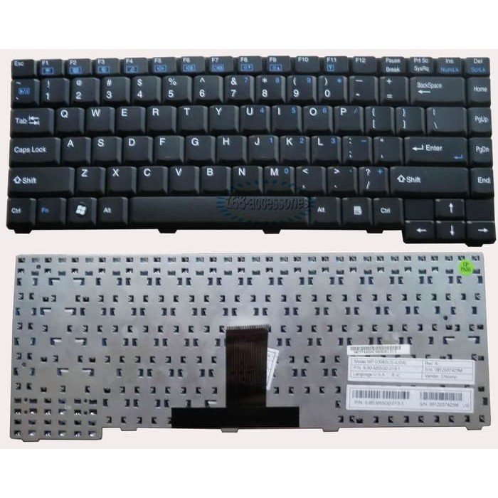 Keyboard Axioo Neon MNC M54 M54N m540 M66N M665 HITAM