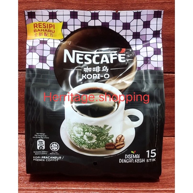 

nescafe kopi o