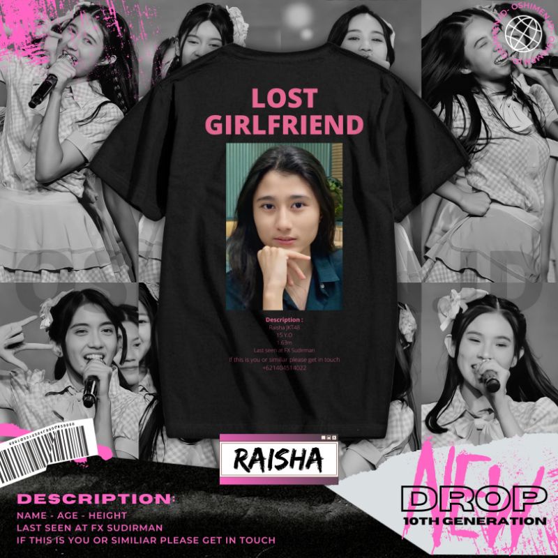 RAISHA JKT48 T-SHIRT VOL.1