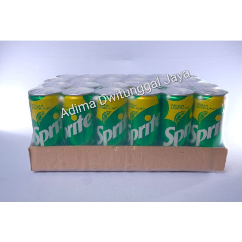 Sprite Can/Kaleng 24x250ml - Karton