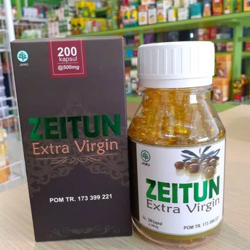 Kapsul Minyak Zaitun Zeitun Misr Extra Virgin Olive Oil