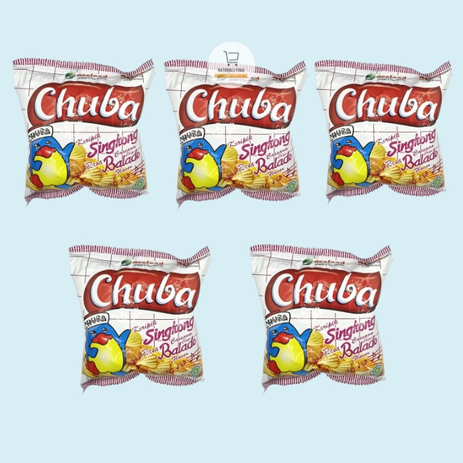 [20bungkus] Chuba Snack Keripik Singkong All Variant