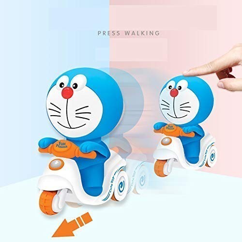 Mainan balap motor anak karakter fun cute pressure car toys