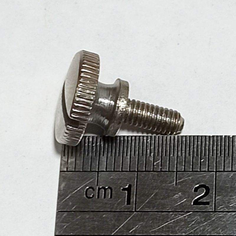 107321-003 Stud Screw / Baut Tutup Gear Mesin Jahit Lobang Kancing Brother 814