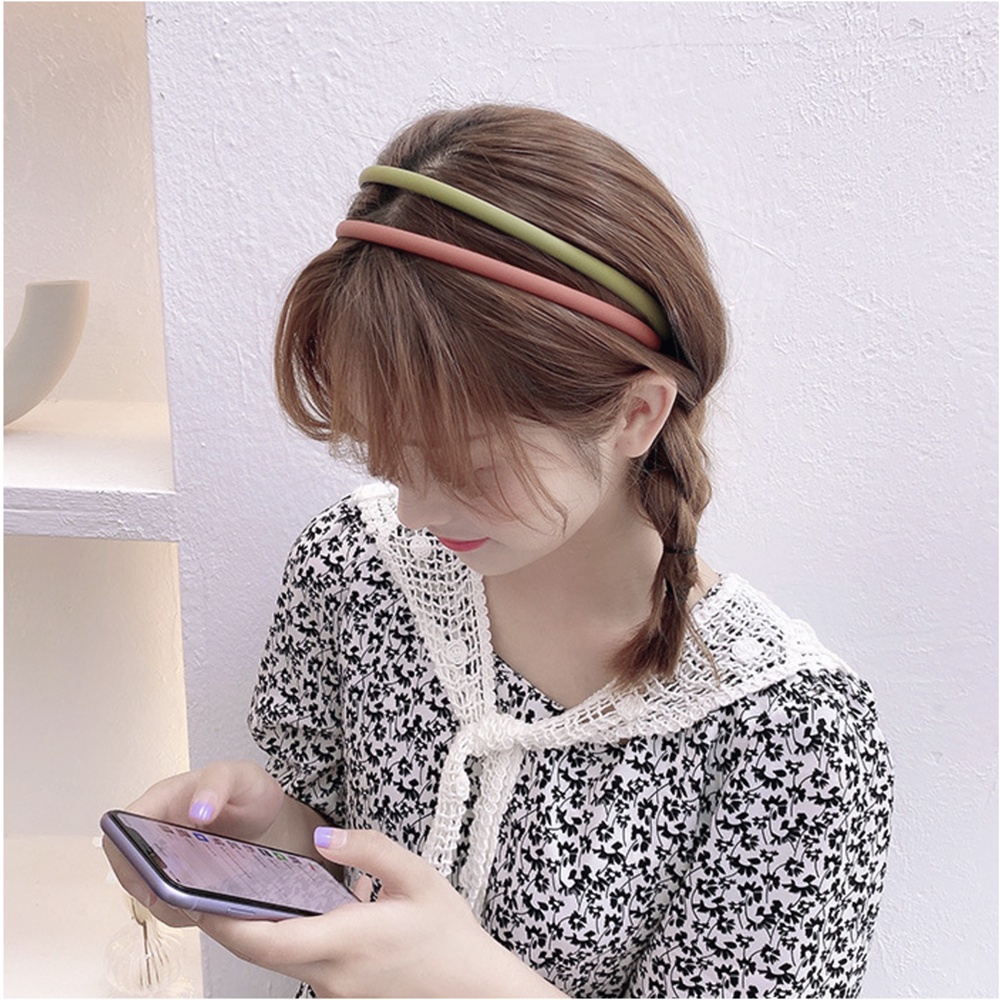 BANDO KOREA DOFF POLOS 0.8 CM BANDO MATTE 1.1CM BANDO KOREA TIPIS 0.4CM HA114 (KIM)