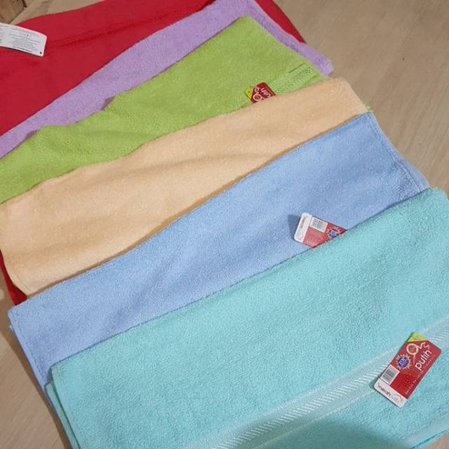 Handuk Anak Merah Putih 50x100 cm Terry Palmer | HANDUK MP ANAK