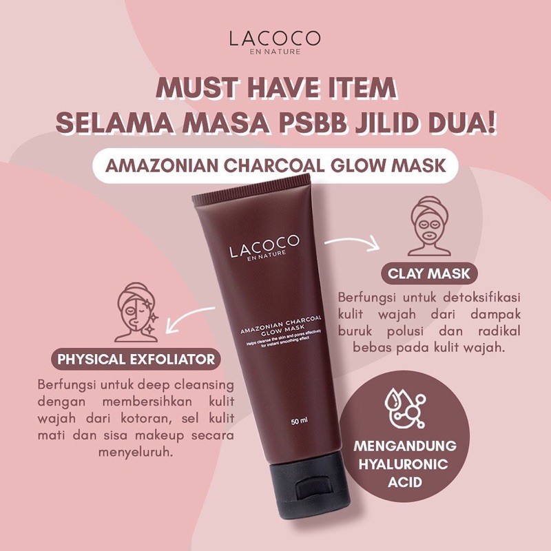 LACOCO Indonesia / En Nature / Eye Serum Dark Spot / Amazonian Watermelon Mask / Bust Fit Daily UV