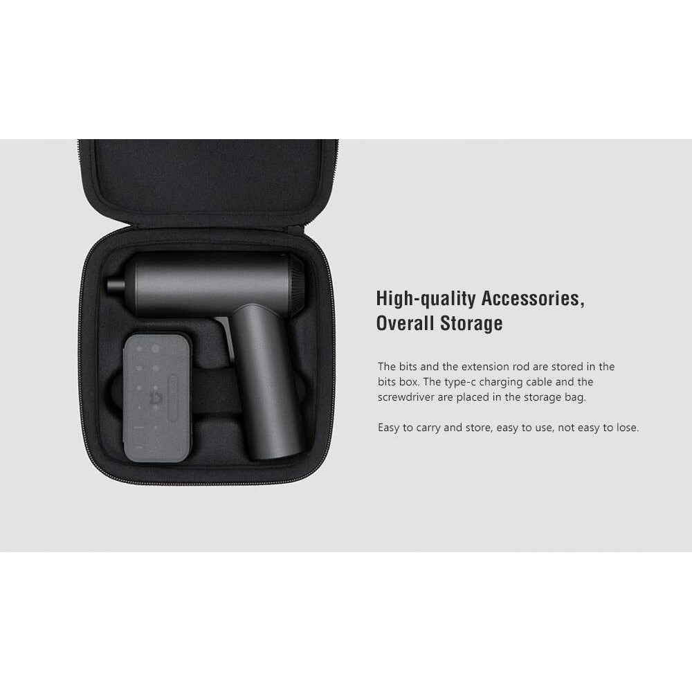 XIAOMI MIJIA Electric Cordless Screwdriver Sets 3.6V - MJDDLSD001QW - Obeng Elektrik dari XIAOMI