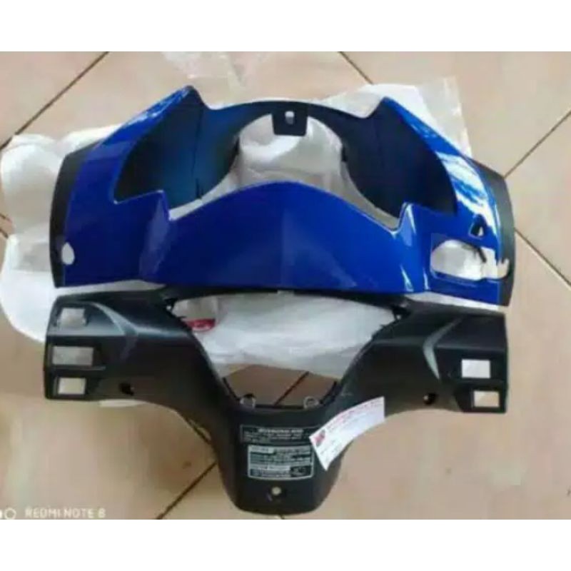 1set batok kepala honda supra x 125 lama biru
